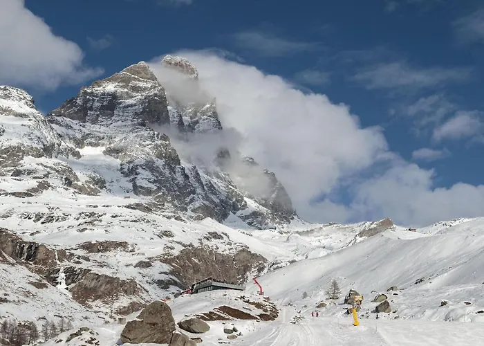 Hellochalet - Croix Du Cervin - 150mt From Cretaz Chairlift, Living * Breuil-Cervinia